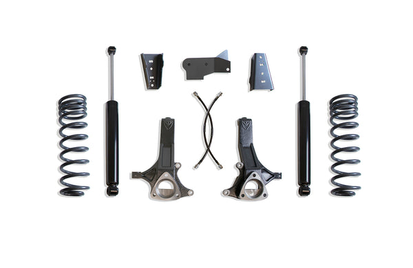 MaxTrac 4.5" Lift Kit (MAX TRAC SHOCKS) — Grey Powdercoat — 2009-2024 Ram 1500 & 2019-2024 Ram 1500 Classic (K882443)