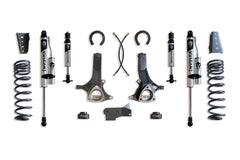 MaxTrac 6.5" Lift Kit (Vulcan IFP Front/Vulcan Reservoir Shocks Rear) — Grey Powdercoat — 2WD, 5-Lug — 2009-2024 Ram 1500 & 2019-2024 Ram 1500 Classic (K882465VR)