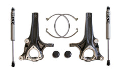 MaxTrac 4" Lift Kit (FOX SHOCKS) — Grey Powdercoat — 6-Lug — 2019-2024 Ram 1500, 2WD (K882741F)