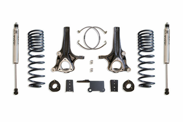 MaxTrac 7" LIFT KIT — 2019-2024 Ram 1500 / Ram 1500 Classic (FOX REAR SHOCKS ONLY)