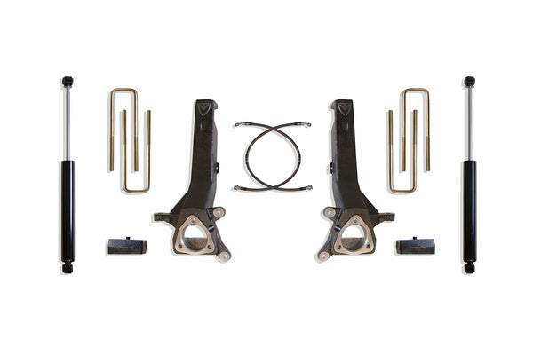 MaxTrac 4" Lift Kit (MAX TRAC SHOCKS) — Grey Powdercoat, 2WD (K885342)