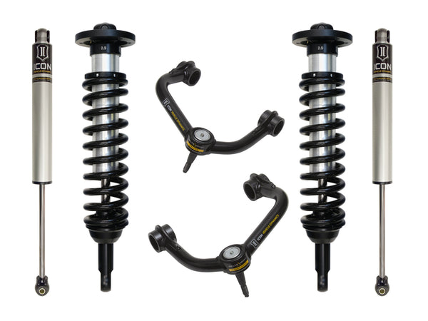 ICON 2009-2013 Ford F-150 4WD, 0-2.63" Lift, Stage 2 Suspension System, Tubular