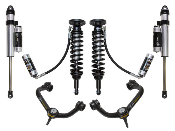 ICON 2009-2013 Ford F-150 4WD, 1.75-2.63" Lift, Stage 5 Suspension System, Tubular