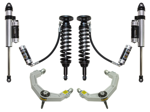 ICON 2009-2013 Ford F-150 4WD, 1.75-2.63" Lift, Stage 5 Suspension System, Billet