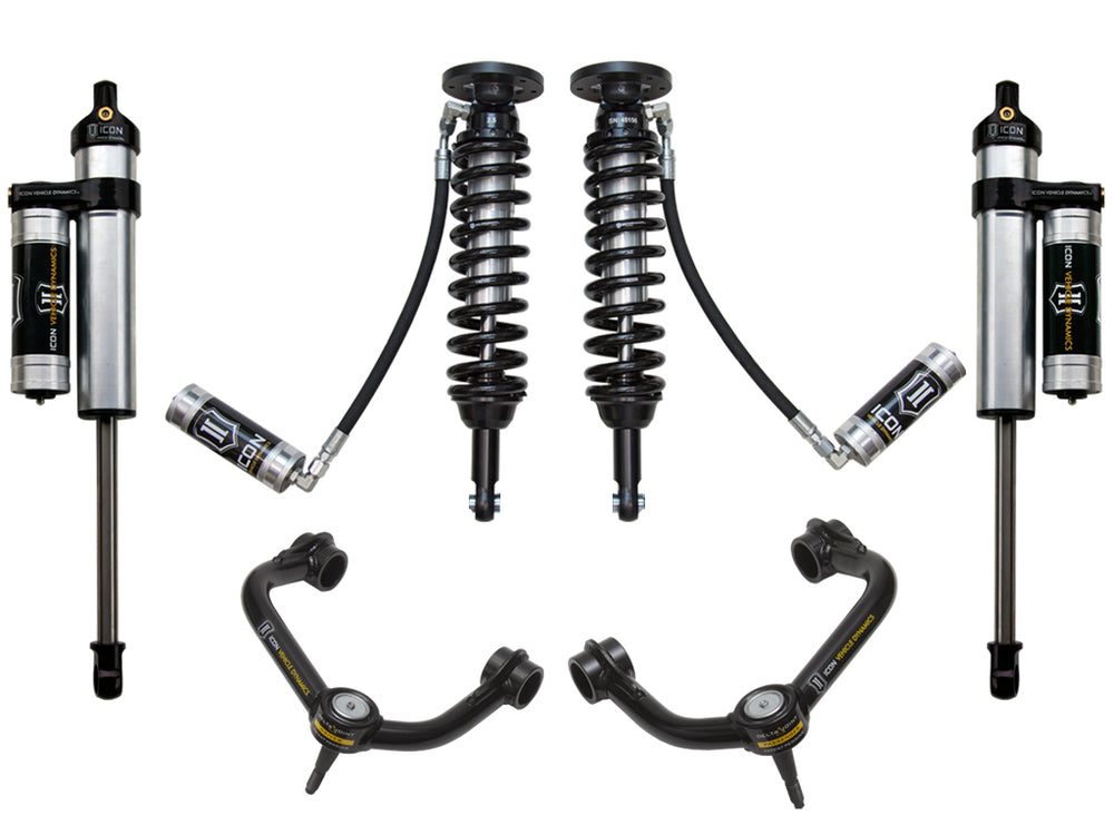 ICON 2009-2013 Ford F-150 2WD, 1.75-2.63" Lift, Stage 3 Suspension System, Tubular