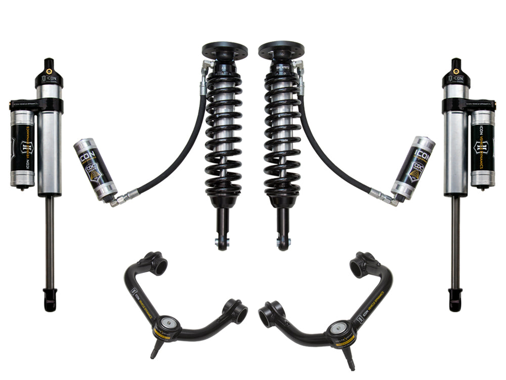 ICON 2009-2013 Ford F-150 2WD, 1.75-2.63" Lift, Stage 4 Suspension System, Tubular