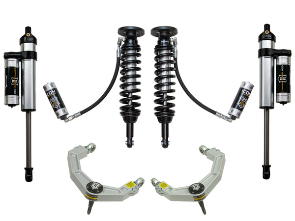 ICON 2009-2013 Ford F-150 2WD, 1.75-2.63" Lift, Stage 4 Suspension System, Billet