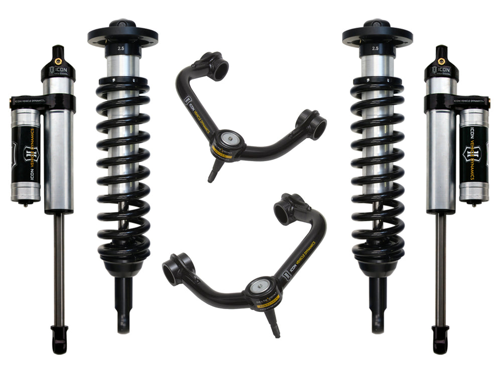 ICON 2004-2008 Ford F-150 4WD, 0-2.63" Lift, Stage 3 Suspension System, Tubular