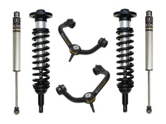 ICON 2004-2008 Ford F-150 2WD, 0-2.63" Lift, Stage 2 Suspension System, Tubular