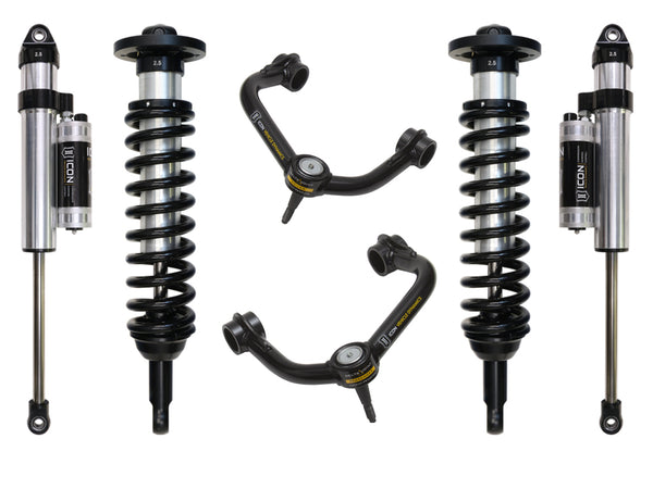ICON 2004-2008 Ford F-150 2WD, 0-2.63" Lift, Stage 4 Suspension System, Tubular