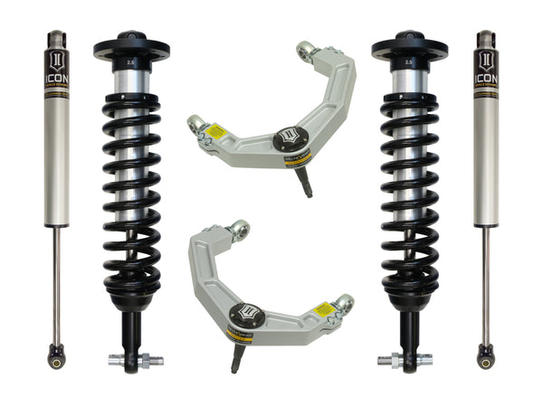 ICON 2014 Ford F-150 2WD, 0-2.63" Lift, Stage 2 Suspension System, Billet