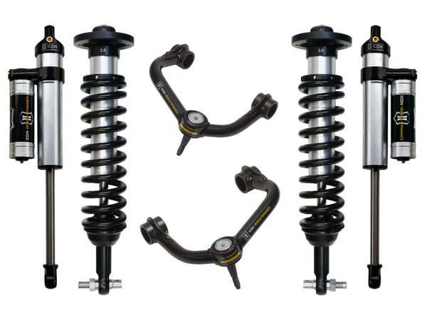ICON 2014 Ford F-150 2WD, 0-2.63" Lift, Stage 3 Suspension System, Tubular