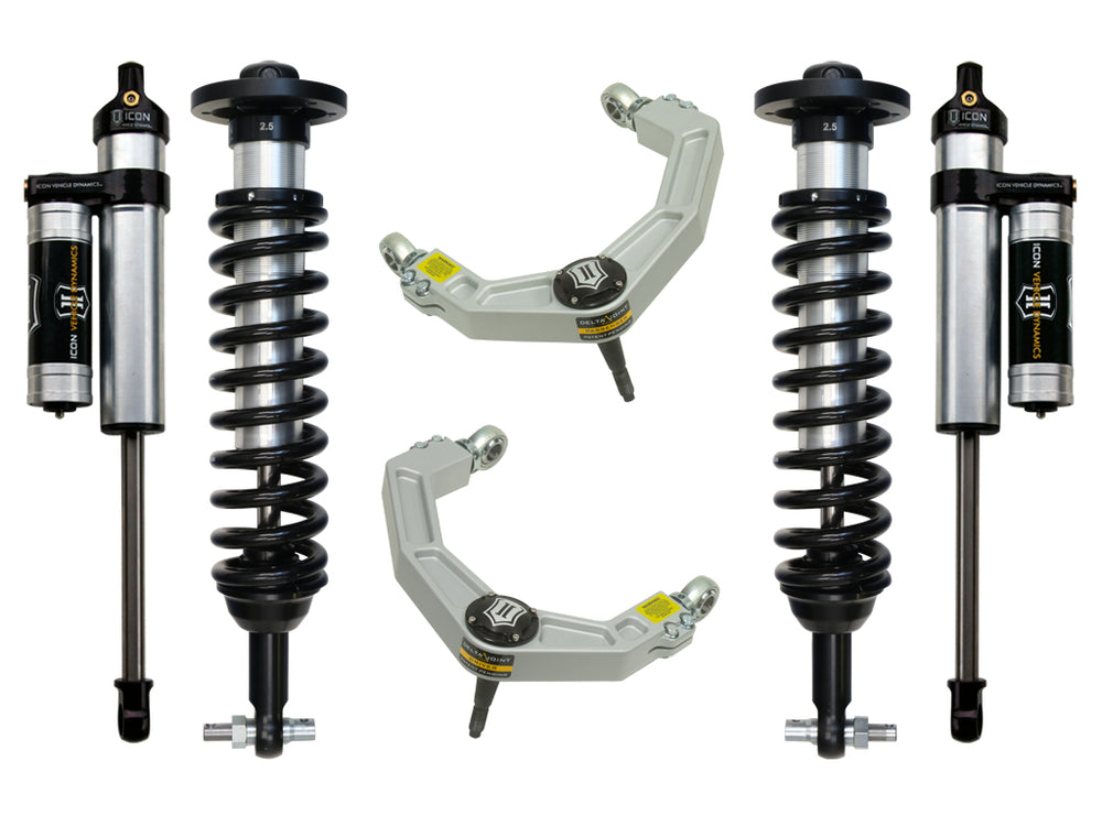 ICON 2014 Ford F-150 2WD, 0-2.63" Lift, Stage 3 Suspension System, Billet