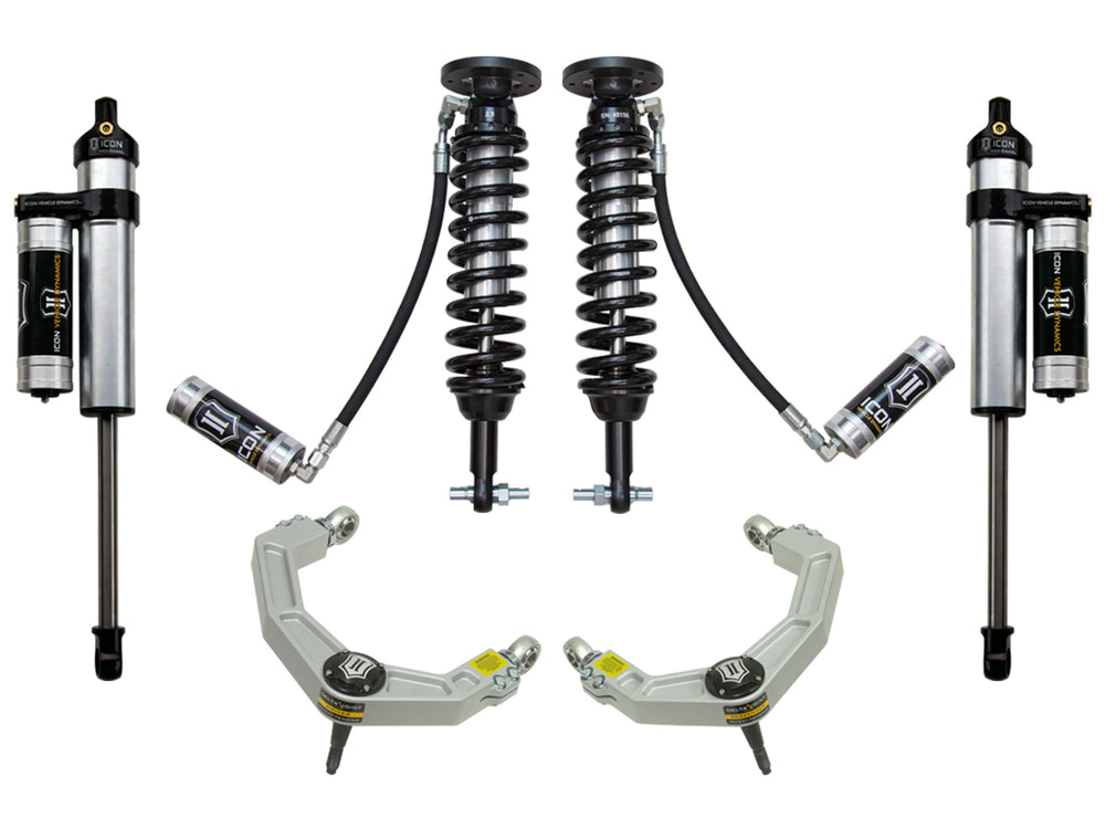 ICON 2014 Ford F-150 2WD, 1.75-2.63" Lift, Stage 4 Suspension System, Billet