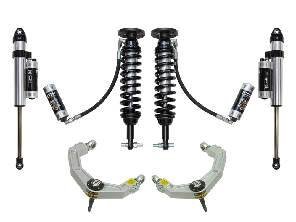 ICON 2014 Ford F-150 2WD, 1.75-2.63" Lift, Stage 5 Suspension System, Billet