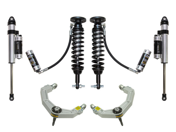 ICON 2014 Ford F-150 2WD, 1.75-2.63" Lift, Stage 5 Suspension System, Billet