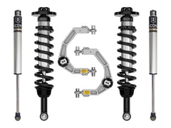 ICON 2021-2026 Ford F-150 4WD, 2.75-3.5" Lift, Stage 1 Suspension System, Billet