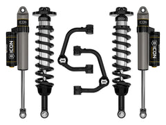ICON 2021-2026 Ford F-150 4WD, 2.75-3.5" Lift, Stage 2 Suspension System, Tubular