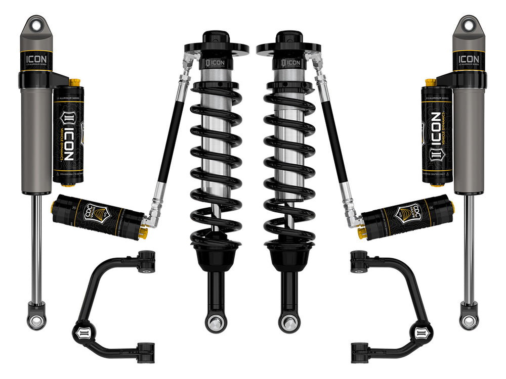 ICON 2021-2026 Ford F-150 4WD, 2.75-3.5" Lift, Stage 4 Suspension System, Tubular, CDCV