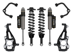 ICON 2021-2026 Ford F-150 4WD, 3.5-4.5" Lift, Stage 2 Suspension System, Tubular
