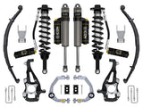 ICON 2021-2026 Ford F-150 4WD, 3.5-4.5" Lift, Stage 4 Suspension System, Billet, CDCV, w/ Leaf Packs