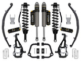 ICON 2021-2026 Ford F-150 4WD, 3.5-4.5" Lift, Stage 4 Suspension System, Tubular, CDCV, w/ Leaf Packs