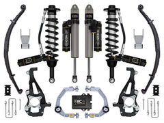 ICON 2021-2026 Ford F-150 4WD, 3.5-4.5" Lift, Stage 5 Suspension System, Billet, w/ Leaf Packs