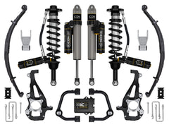 ICON 2021-2026 Ford F-150 4WD, 3.5-4.5" Lift, Stage 5 Suspension System, Tubular, w/ Leaf Packs