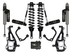 ICON 2021-2026 Ford F-150 4WD, 3.5-4.5" Lift, Stage 5 Suspension System, Tubular