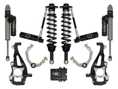 ICON 2021-2026 Ford F-150 4WD, 3.5-4.5" Lift, Stage 5 Suspension System, Billet