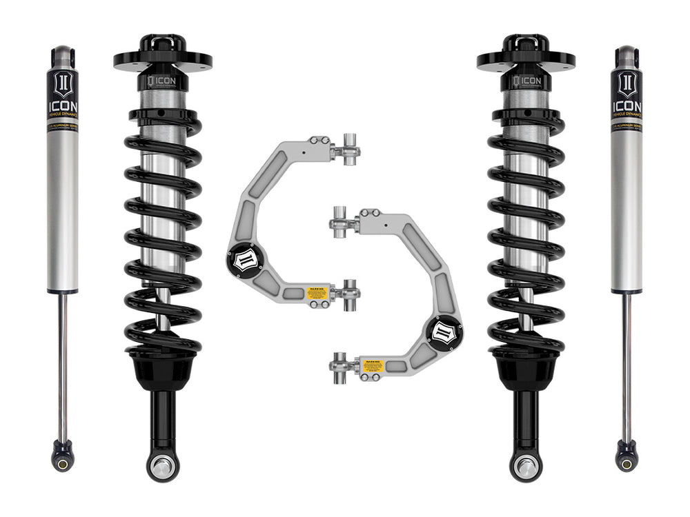 ICON 2021-2026 Ford F-150 Tremor, 2.5-3" Lift, Stage 1 Suspension System, Billet — 4WD