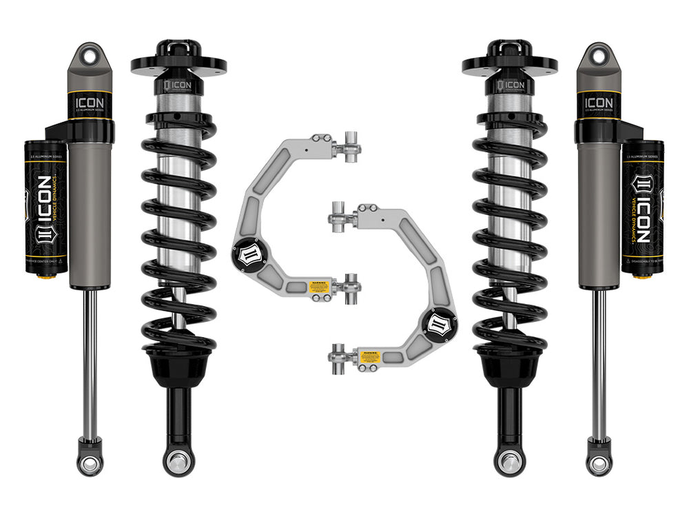 ICON 2021-2025 Ford F-150 Tremor, 2.5-3" Lift, Stage 2 Suspension System, Billet — 4WD