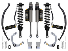 ICON 2021-2025 Ford F-150 Tremor, 2.5-3" Lift, Stage 4 Suspension System, Billet, CDCV, w/ Leaf Packs