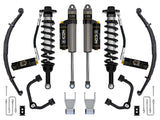 ICON 2021-2025 Ford F-150 Tremor, 2.5-3" Lift, Stage 4 Suspension System, Tubular, CDCV, w/ Leaf Packs