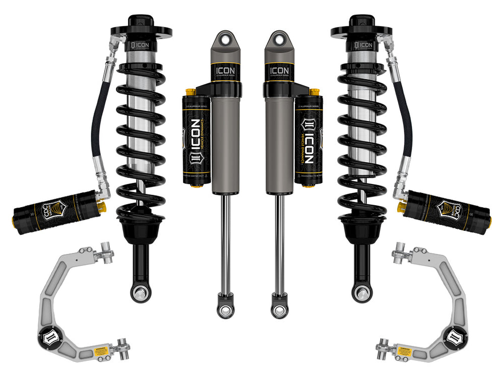 ICON 2021-2025 Ford F-150 Tremor, 2.5-3" Lift, Stage 4 Suspension System, Billet, CDCV