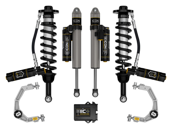 ICON 2021-2025 Ford F-150 Tremor, 2.5-3" Lift, Stage 5 Suspension System, Billet — 4WD