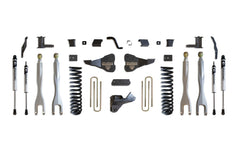 MaxTrac 6" Lift Kit with 4-Links (Vulcan Shocks) — Grey Powdercoat — 2020-2022 Ford F-250 / F-350 Super Duty (K943362VL)