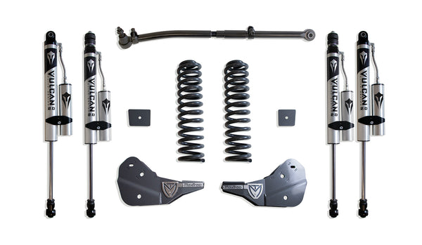 MaxTrac 2.5" Coil Spring Leveling Kit (Vulcan Reservoir Shocks) — 2023-2025 Ford F-250 / F-350 Super Duty