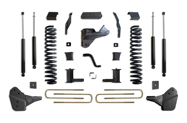 8" Lift Kit (MAX TRAC SHOCKS) — Grey Powdercoat — 2023-2025 Ford F-250 / F-350 Super Duty (K944385)
