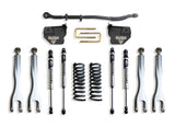 2.5" LIFT KIT W/ 4-LINKS (VULCAN SHOCKS) — GREY POWDERCOAT (K947225VL)