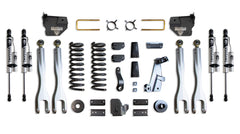 MaxTrac 4" Lift Kit with 4-Links (Vulcan Reservoir Shocks) — Grey Powdercoat — 2014-2018 Ram 2500 (K947241VRL)