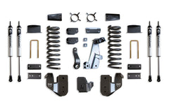 MaxTrac 6" Lift Kit (Vulcan Shocks) (Factory Rear Air Ride) — Grey Powdercoat — 2014-2018 Ram 2500 (K947263VA)