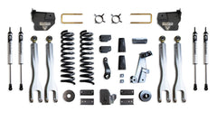 MaxTrac 8" Lift Kit with 4-Links (Vulcan Shocks) — Grey Powdercoat — 2014-2018 Ram 2500 (K947285VL)
