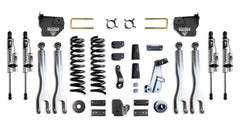 MaxTrac 8" Lift Kit with 4-Links (Vulcan Reservoir Shocks) — Grey Powdercoat — 2014-2018 Ram 2500 (K947285VRL)