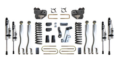 MaxTrac 6" Lift Kit with 4-Links (Vulcan Reservoir Shocks) — Grey Powdercoat — 2013-2018 Ram 3500 (K947363VRL)