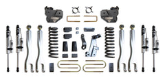 MaxTrac 8" Lift Kit with 4-Links (Vulcan Reservoir Shocks) — Grey Powdercoat — 2013-2018 Ram 3500 (K947385VRL)