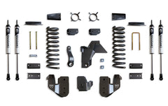 MaxTrac 4" Lift Kit (Vulcan Shocks) (Factory Rear Air Ride) — Grey Powdercoat — 2019-2026 Ram 2500 (K947441VA)