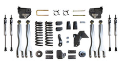 MaxTrac 4" Lift Kit with 4-Links (Vulcan Shocks) — Grey Powdercoat — 2019-2026 Ram 2500 (K947441VL)