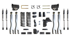MaxTrac 4" Lift Kit with 4-Links (Vulcan Shocks) (Factory Rear Air Ride) — Grey Powdercoat — 2019-2026 Ram 2500 (K947441VLA)