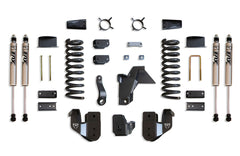 MaxTrac 6" Lift Kit (FOX SHOCKS) (FACTORY REAR AIR RIDE) — Grey Powdercoat — 2019-2026 Ram 2500 (K947463FA)